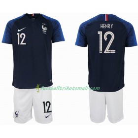 Fußballtrikots Frankreich HENRY 12 2 star Kinder WM 2018 Heimtrikotsatz kaufen